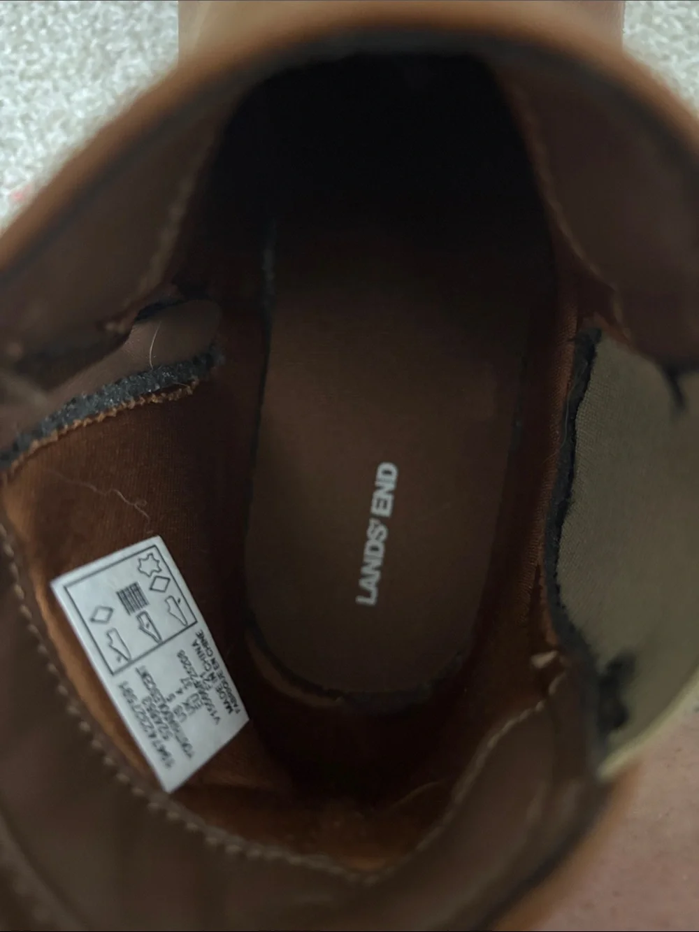 Lands end boots
